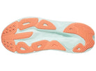 Women's Hoka Skyflow. Cosmic Grey/Seafoam. Bottom view.