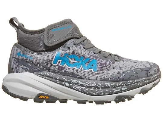 Hoka | Speedgoat 6 Mid GTX | Women's | Asteroid/Cosmic Grey