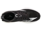 Women's Mizuno Neo Zen 2. Black upper. White midsole. Top view.
