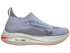 Women's Mizuno Neo Zen in Icelandic Blue/Silver, medial view.