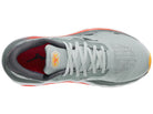 Women's Mizuno Wave Horizon 7 in Grey Mist/White, top view.