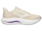 Women's Mizuno Wave Inspire 22 in Summer Sand/White - medial view