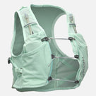 Women's Nathan Breeze 4 Liter Hydration Vest. Mint green. Front view.