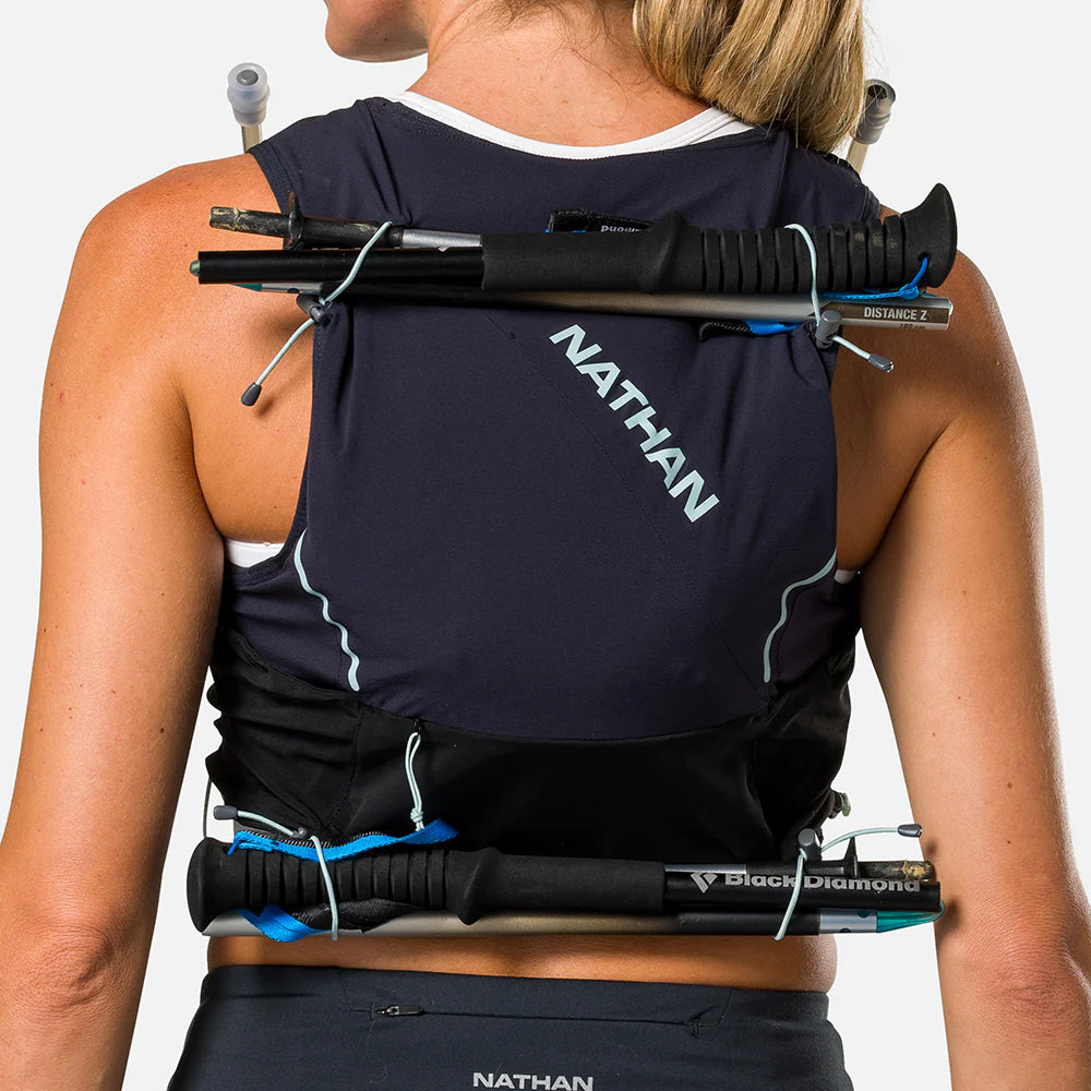 Women's Nathan Pinnacle Pro 6 Liter Hydration Vest. Black.