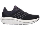 Women's New Balance Fresh Foam X 860 v14 in Black/White, medial view