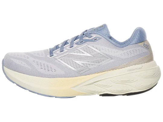 Women's New Balance 880v15. Light Purple. Off White midsole. Lateral view.
