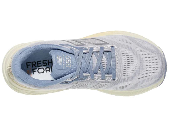 Women's New Balance 880v15. Light Purple. Off White midsole. Top view.