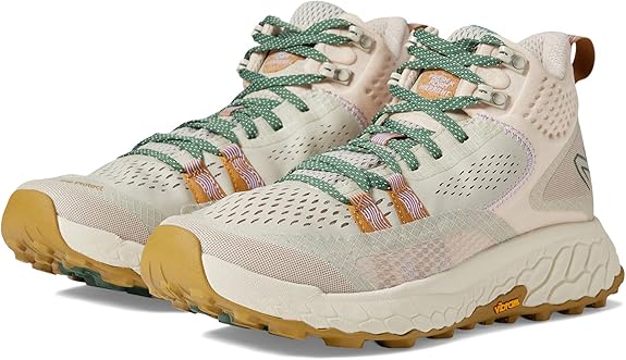 Women's New Balance Fresh Foam X Hierro v1 MID in Timberwolf/Dusted Clay — product view