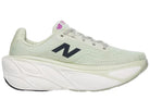 Women's New Balance Fresh Foam X More v5 in Natural Mint/Purple Fuchsia/Black — medial view