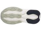 Women's New Balance Fresh Foam X More v5 in Natural Mint/Purple Fuchsia/Black — outsole view