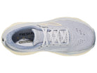 Women's New Balance Fresh Foam X More v5 in Pearl Grey/Dusk Shower/Calcium — top view