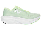 Women's New Balance FuelCell SuperComp Trainer v3. Melon Water/Clay Ash/White. Medial view.