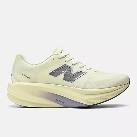 Women's New Balance SuperComp Rebel v1 in Pistachio Butter — side profile