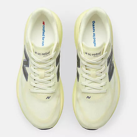 Women's New Balance SuperComp Rebel v1 in Pistachio Butter — top view