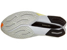 Women's New Balance FuelCell SuperComp Trainer v3. Angora/Hot Mango/Black. Outsole view.