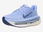 Women's Nike Vomero Premium. Blue upper. Off White midsole. Lateral view.