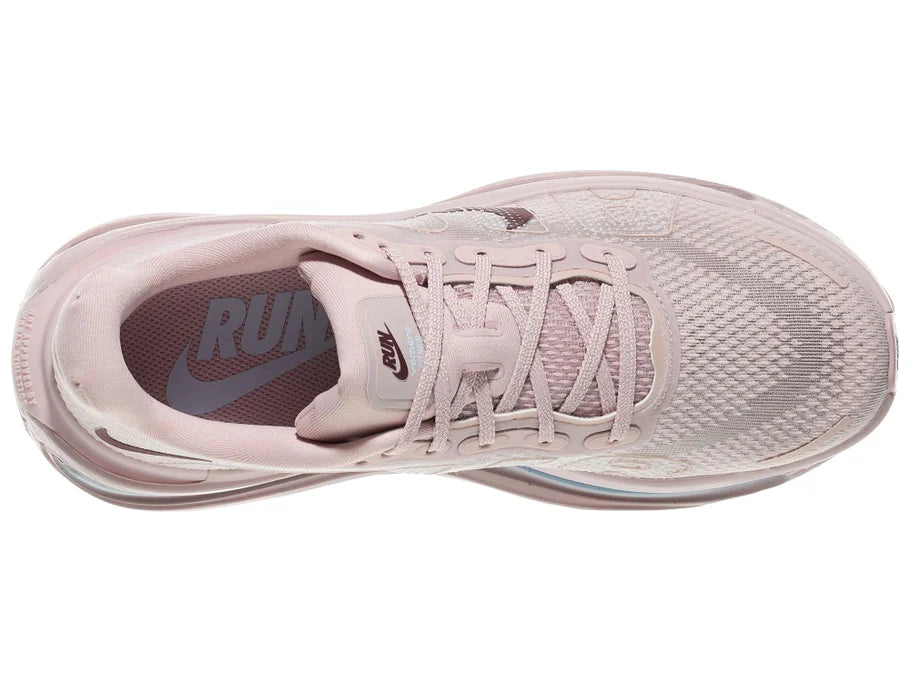 Women's Nike Vomero Premium. Pink/Grey upper. Pink/Grey midsole. Top view.