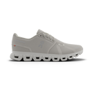 Women's On Cloud 6 in Pearl/White, lateral view