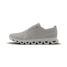Women's On Cloud 6 in Pearl/White, medial view