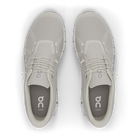 Women's On Cloud 6 in Pearl/White, top view