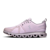 Women's On Cloud 6 Waterproof. Light purple upper. Light purple midsole. Medial view.