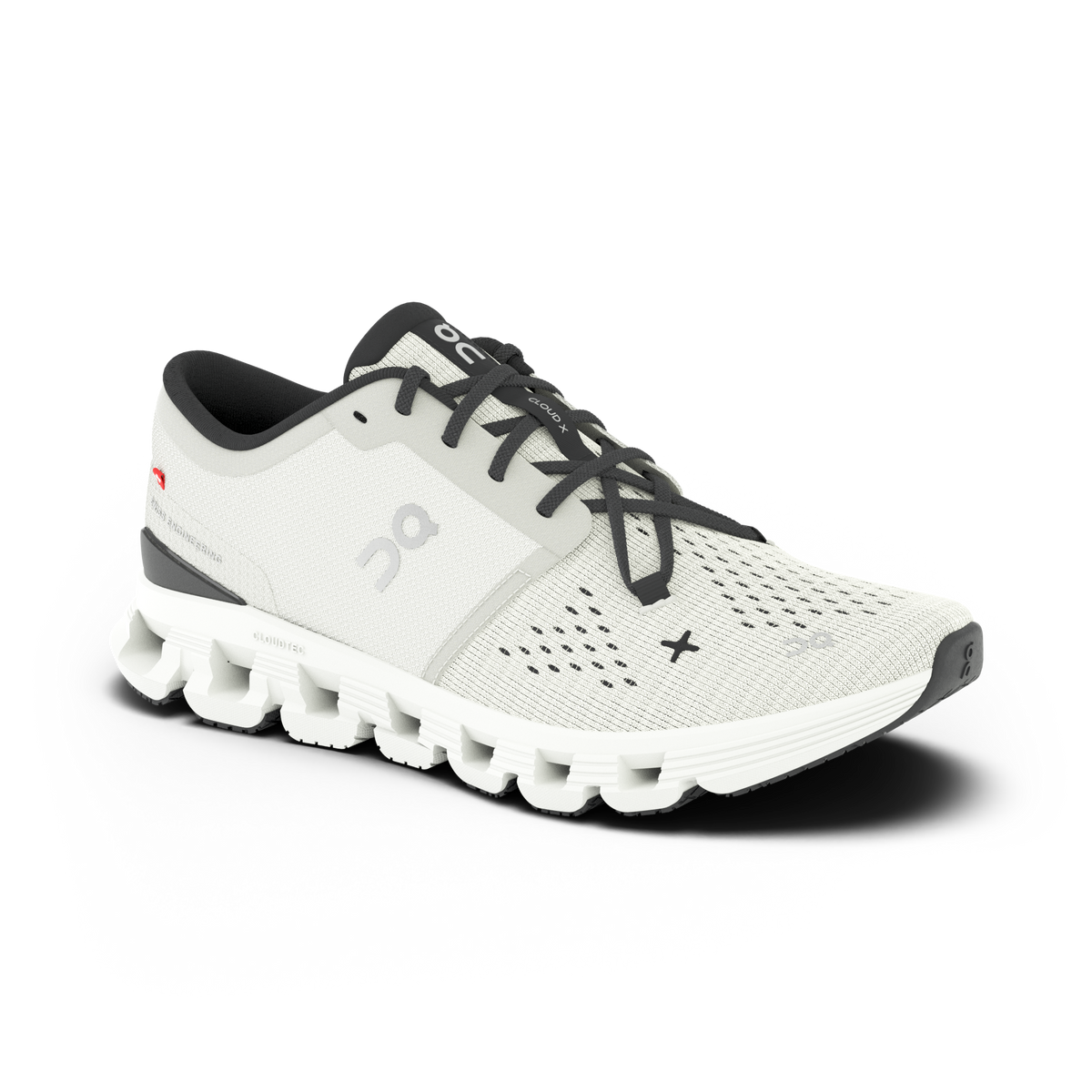 Women's On Cloud X 4 in Ivory/Black