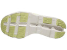Women's On Cloudmonster 2. White upper. White midsole. Bottom view.