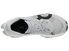 Women's On Cloudmonster Hyper. Light Grey upper. White midsole. Top view.