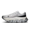 Women's On Cloudmonster Hyper. Light Grey upper. White midsole. Medial view.