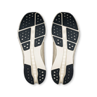 Women's On Clousurfer 2. Cream upper. White midsole. Bottom view.