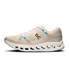 Women's On Clousurfer 2. Cream upper. White midsole. Medial view.
