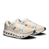 Women's On Clousurfer 2. Cream upper. White midsole. Lateral view.