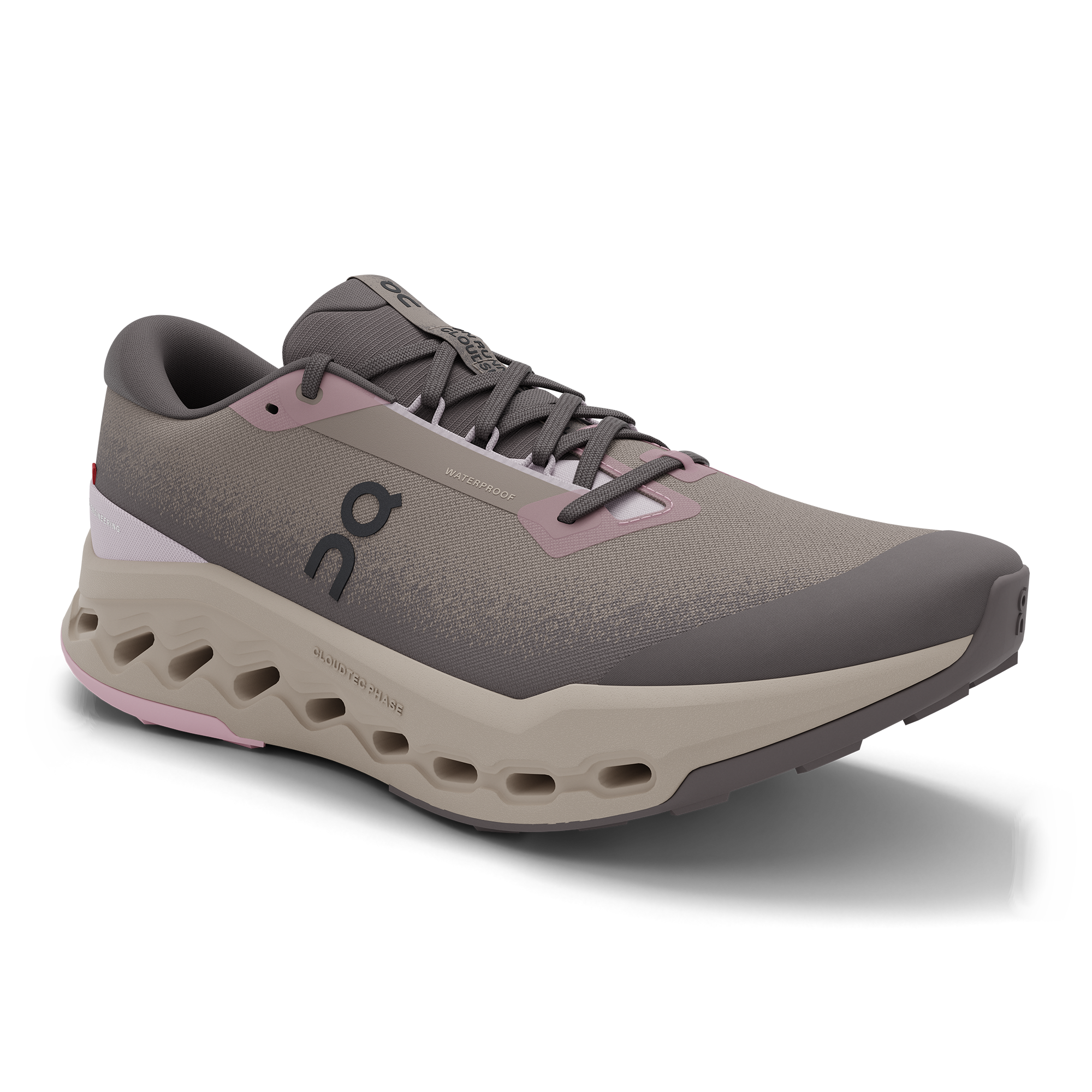 On Cloudsurfer 2 Running Sneakers Men\'s Gray Pink CloudTec Phase Lace-Up Size 10 A new colorway for the men main image 4