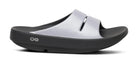 Women's Oofos OOahh Luxe Slide Lavender Bliss lateral view