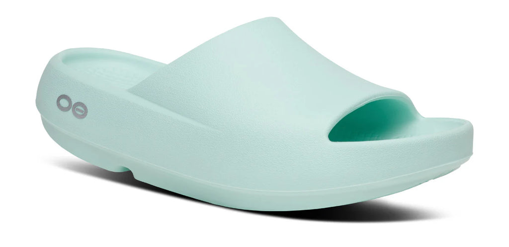 Oofos | OOahh PLUS Slide | Women's | Mint – Confluence Running Company
