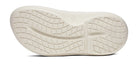 Women's Oofos Ooyea PLUS. Off White. Bottom view.