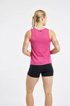 Oiselle Flyout Trail Tank. Pink.