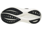 Women's PUMA MagMax Nitro 2. Black upper. White midsole. Bottom view.