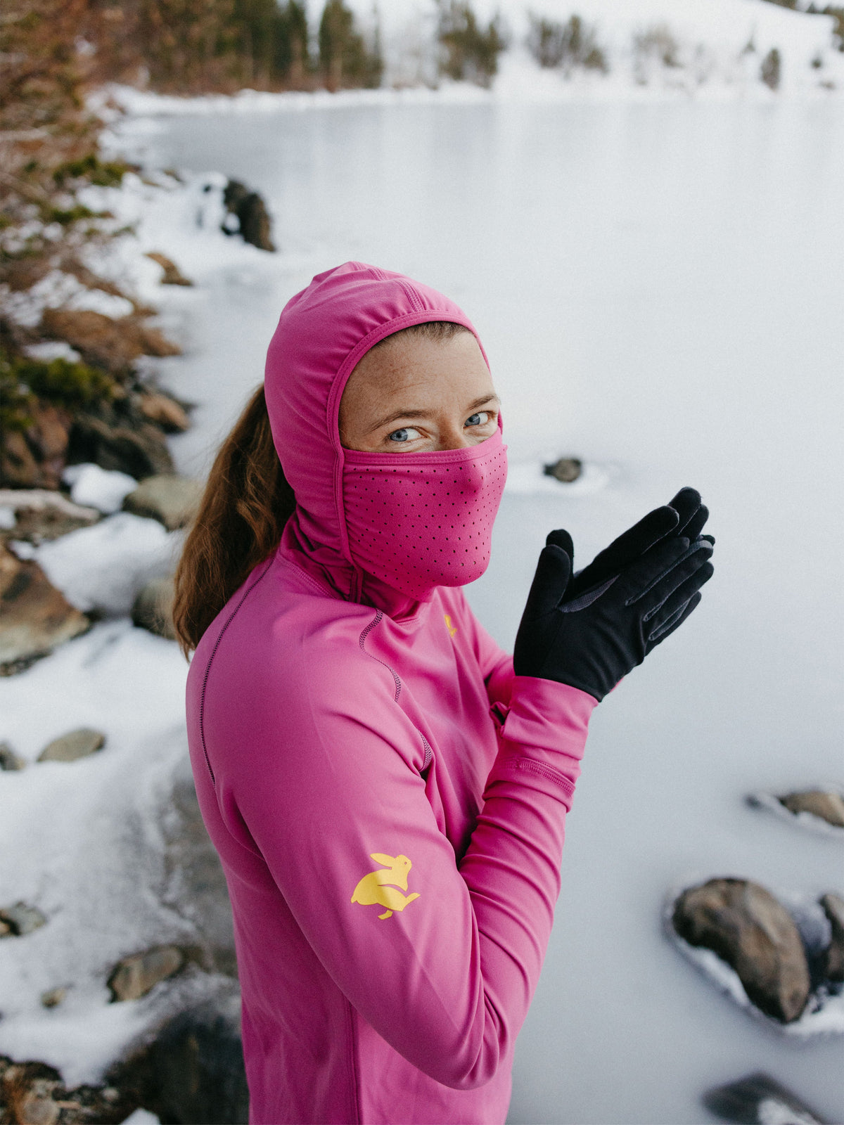 Women's Rabbit Cocoon 2.0. Pink colorway. 