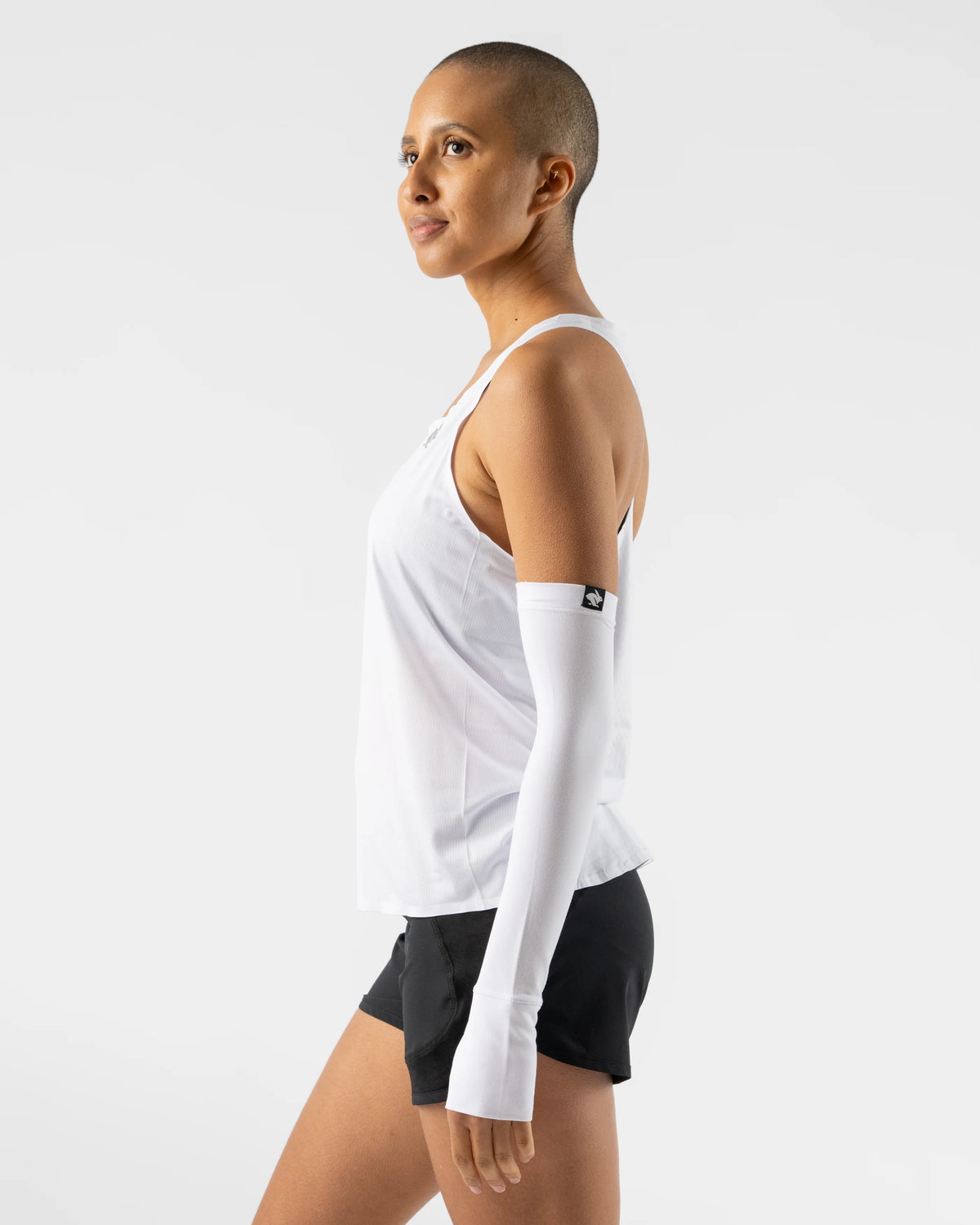 Women's rabbit EZ Sleeves. White.