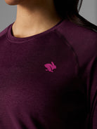 Women's rabbit EZ Long Sleeve. Purple.