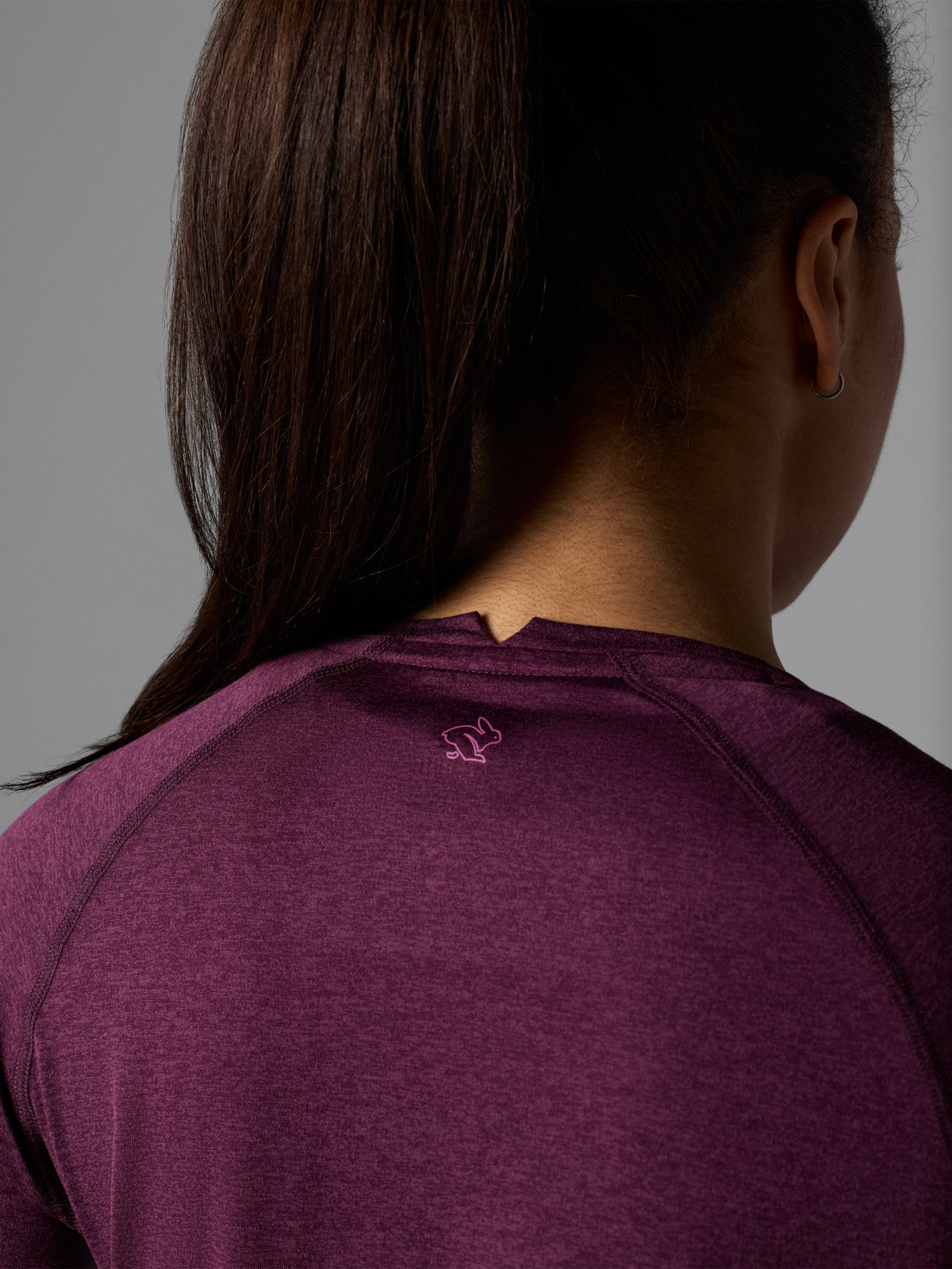 Women's rabbit EZ Long Sleeve. Purple.