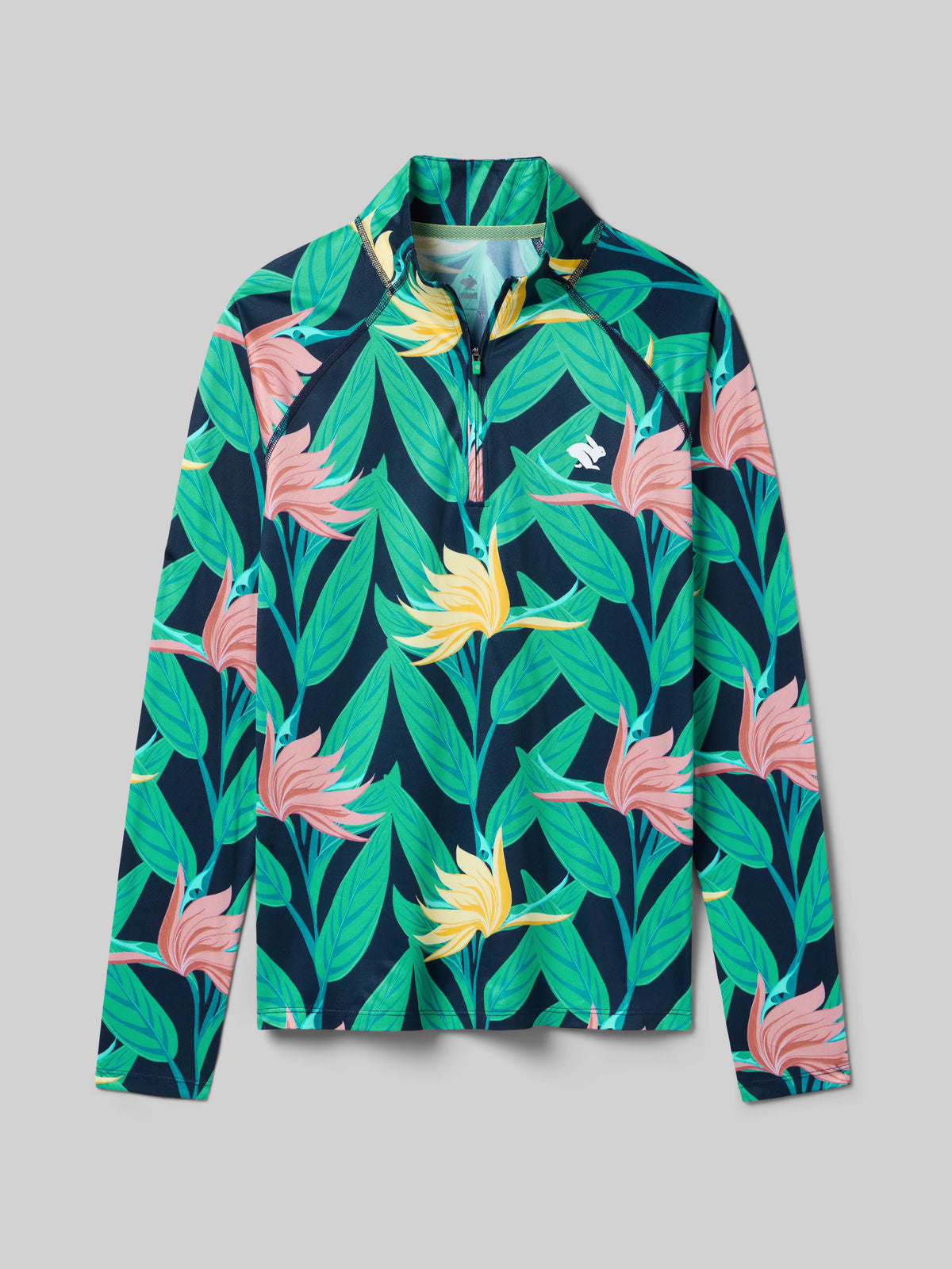Women's rabbit EZ Zip. Floral pattern.