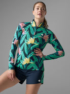 Women's rabbit EZ Zip. Floral pattern.