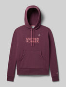 Women's Rabbit Go-To Hoodie- Mother Runner. Mauve colorway. Front view.