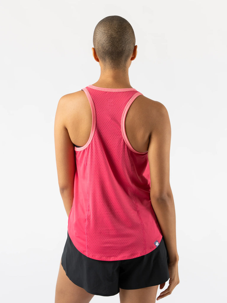 Women's rabbit On The Go Tank. Dark Pink.