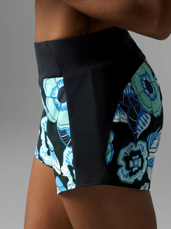 Women's rabbit Tried n' True 4 inch shorts in Opal Floral