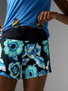 Women's rabbit Tried n' True 4 inch shorts in Opal Floral