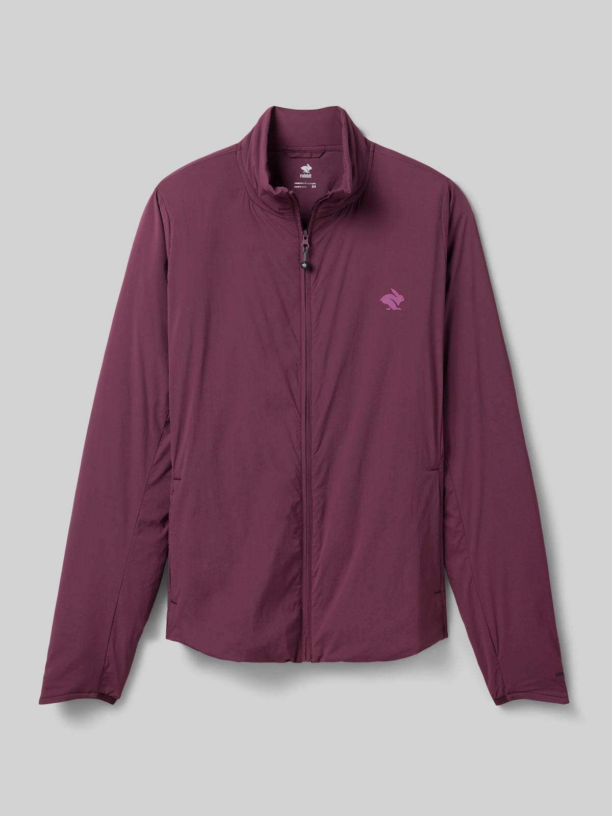 Women's rabbit Warm Up n' Go Jacket. Purple.