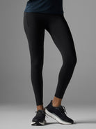 Women's rabbit Tights. Black.